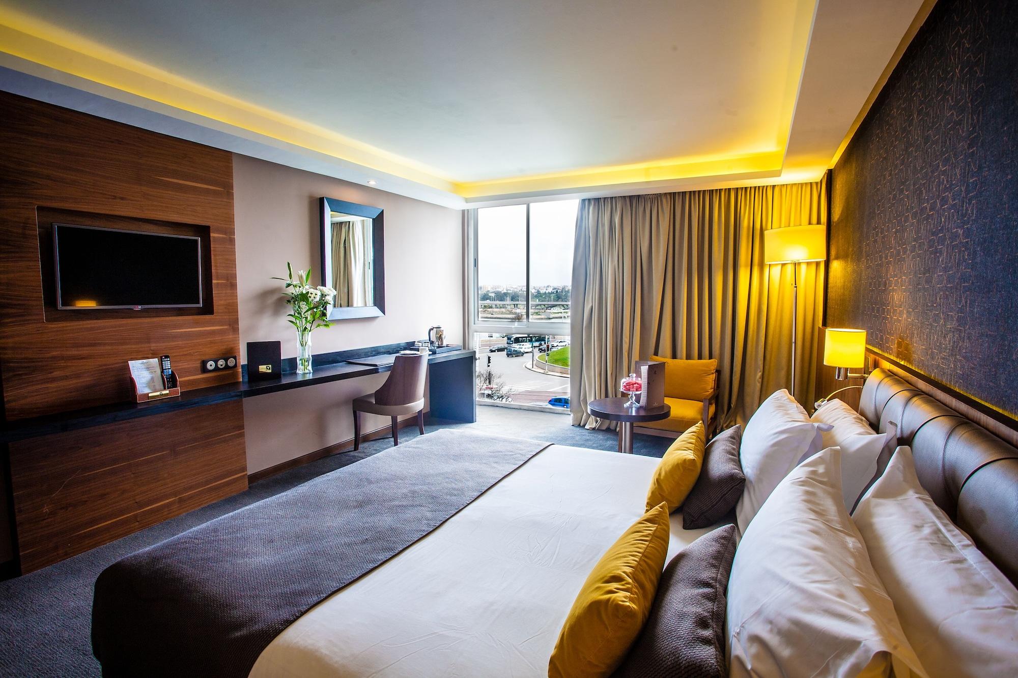 Farah Rabat Hotel Bagian luar foto A room at the hotel