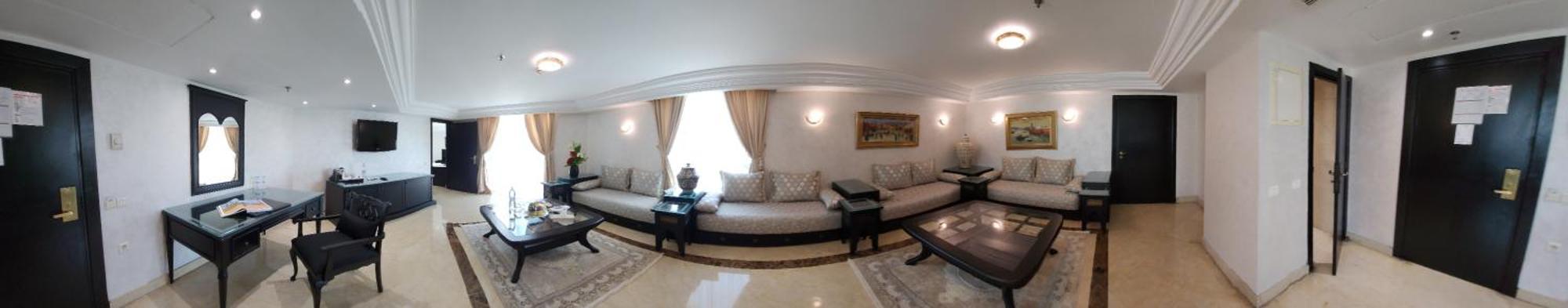 Farah Rabat Hotel Bagian luar foto A Moroccan salon
